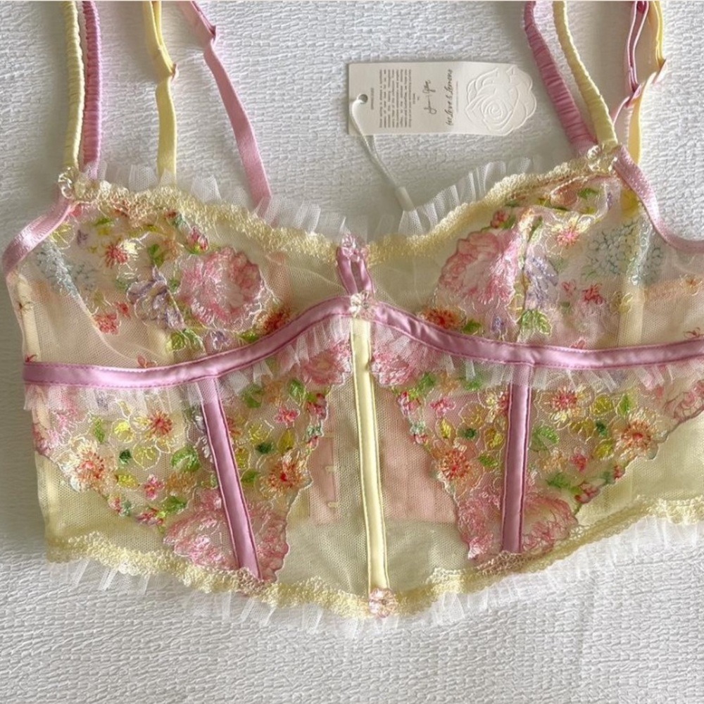 For Love & Lemons Floral Frenzy Top Only
